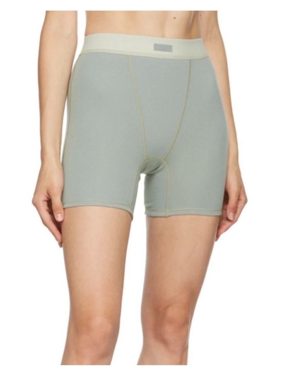 SKIMS Cotton Rib Boxers in Mineral